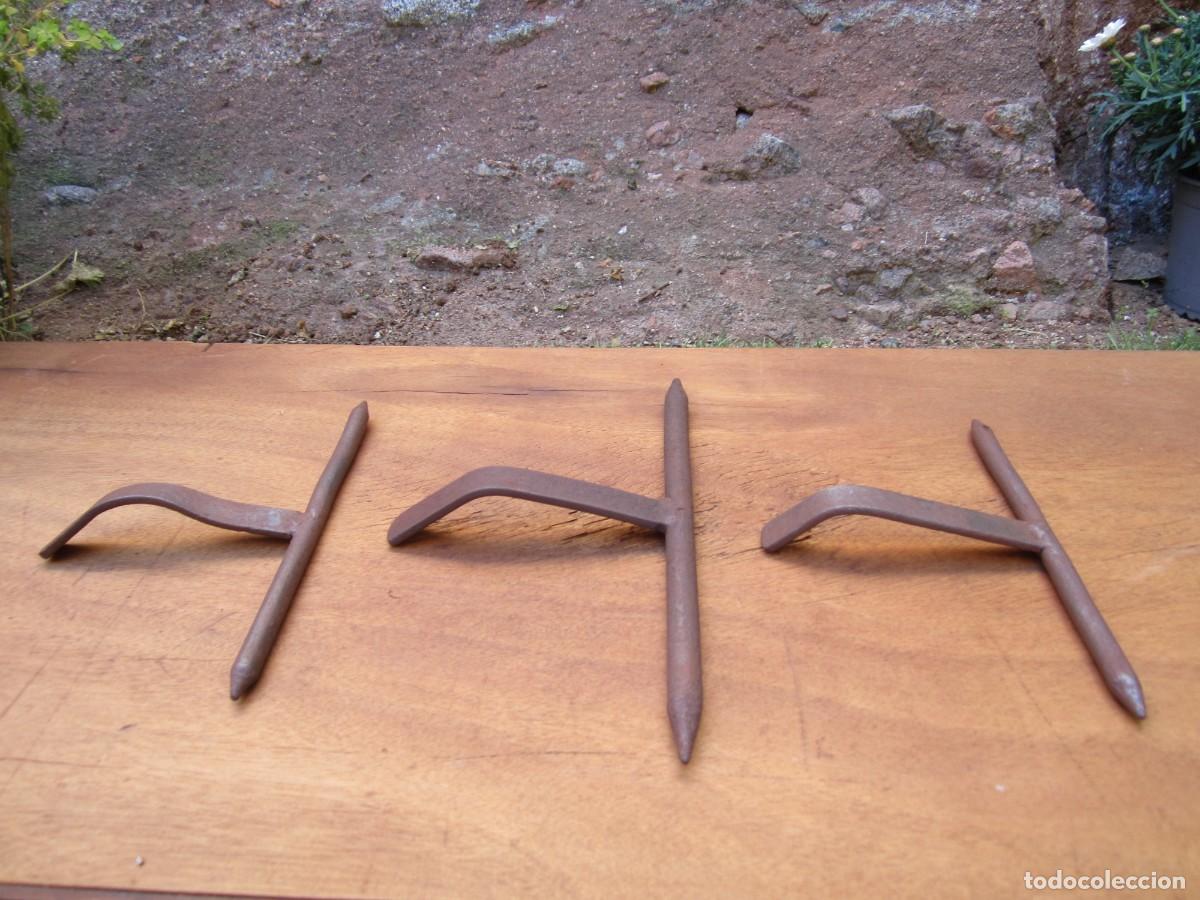 Segunda mano: Cerrojos de hierro, 3 piezas. - Foto 4
