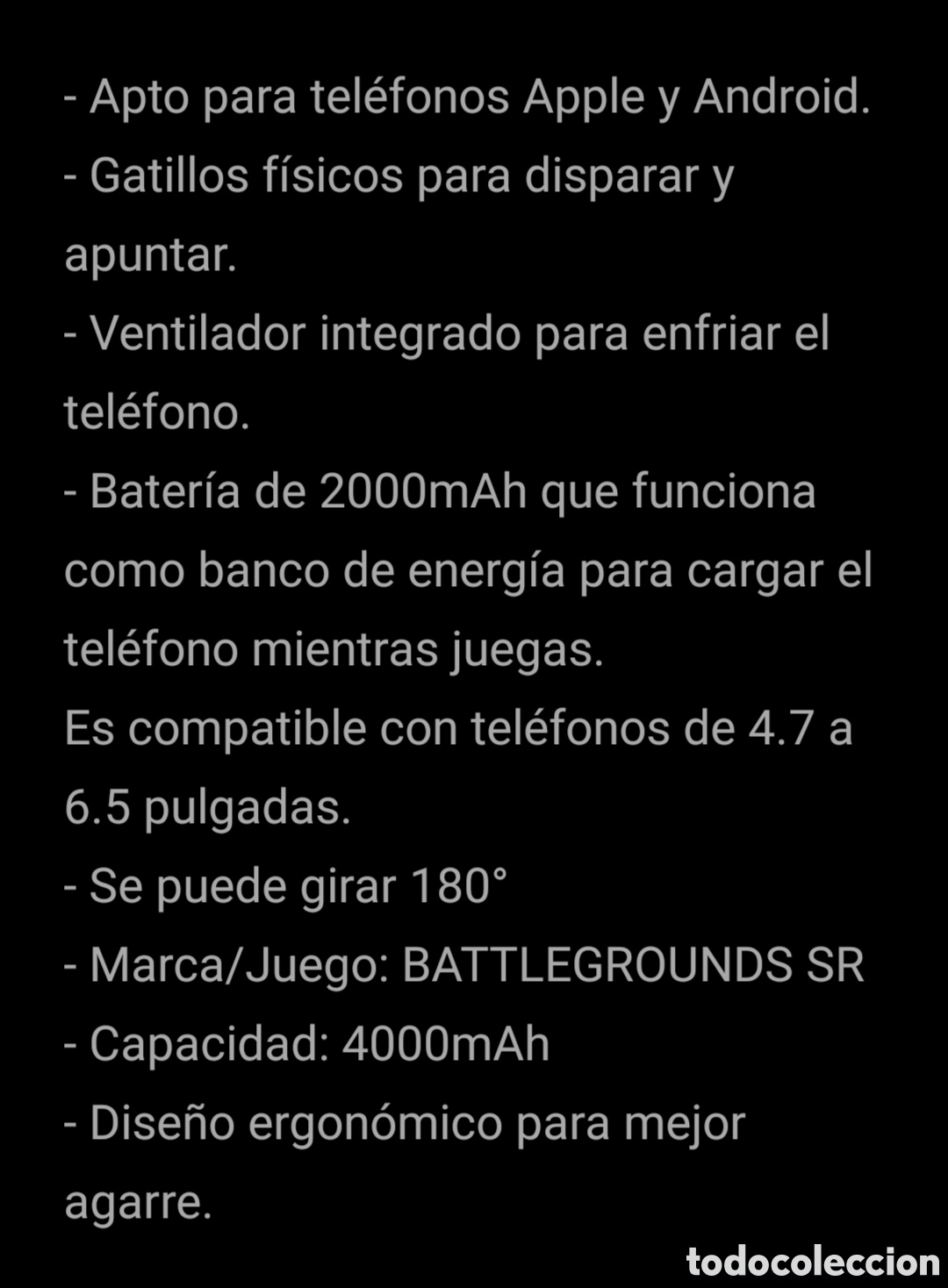 Segunda mano: Mando gaming tel&eacute;fono con ventilador - Foto 10