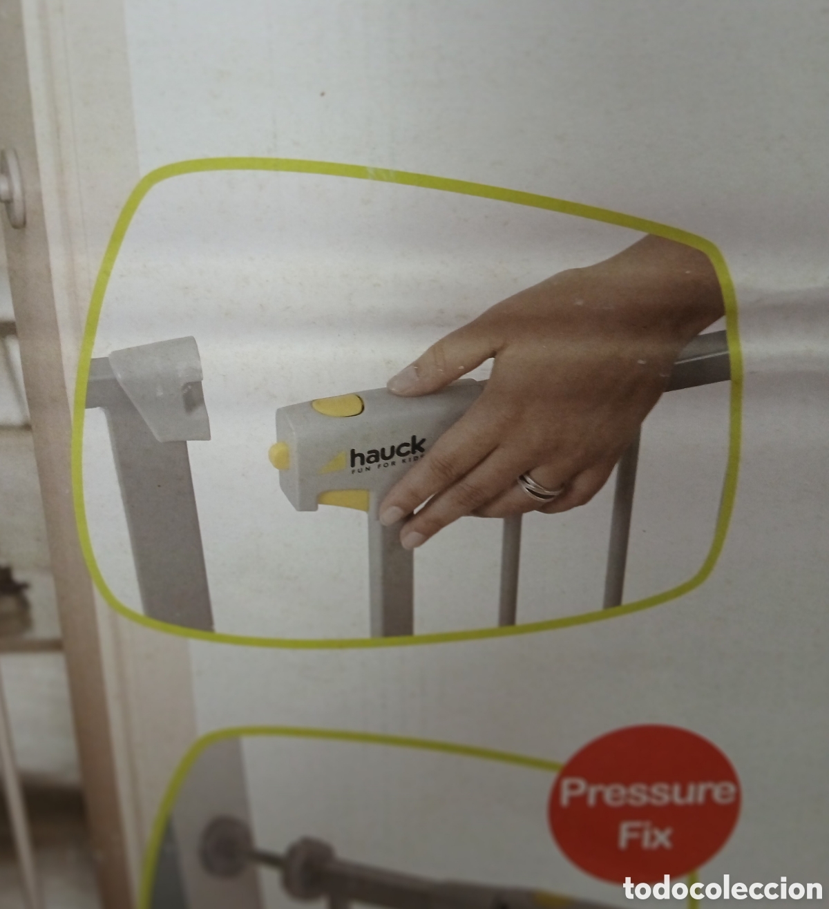 Segunda mano: Barrera seguridad infantil, con puerta - Foto 6