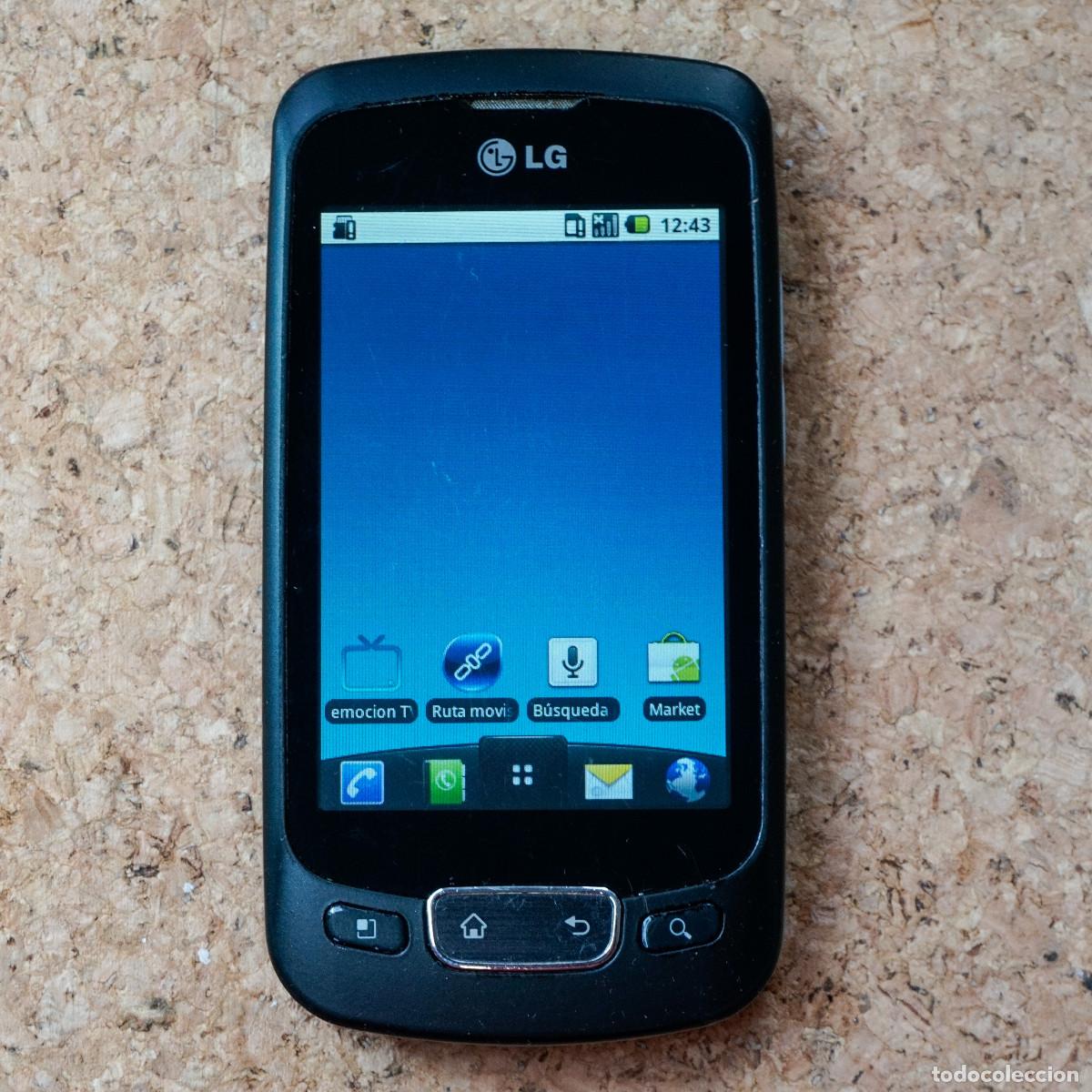 Segunda mano: M&oacute;vil LG Optimus One P500 Negro - Foto 1