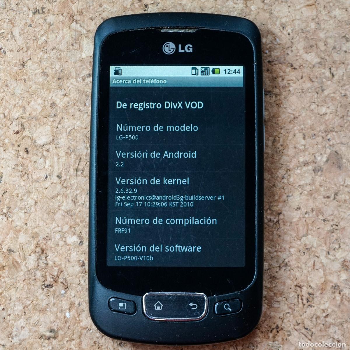 Segunda mano: M&oacute;vil LG Optimus One P500 Negro - Foto 2