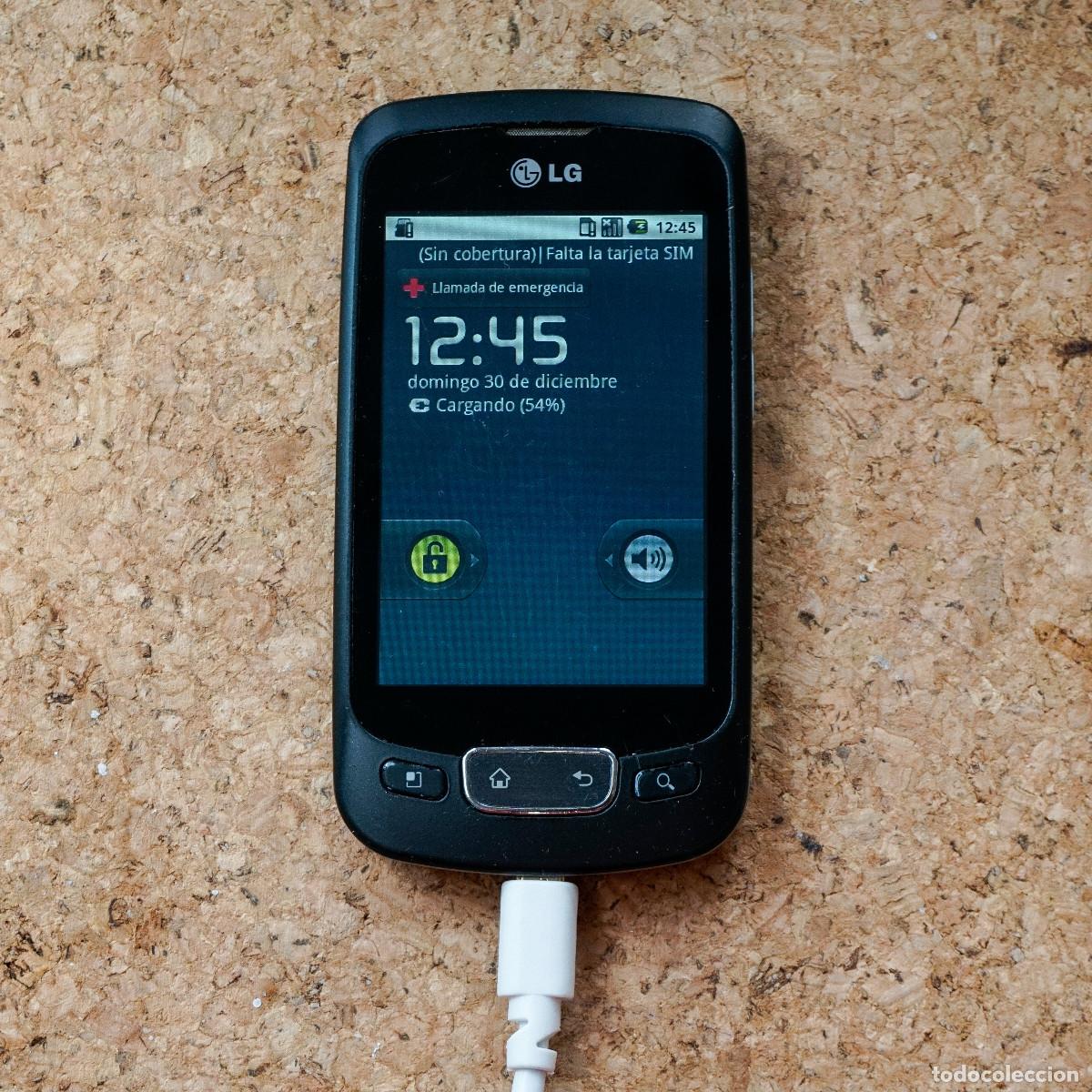 Segunda mano: M&oacute;vil LG Optimus One P500 Negro - Foto 4