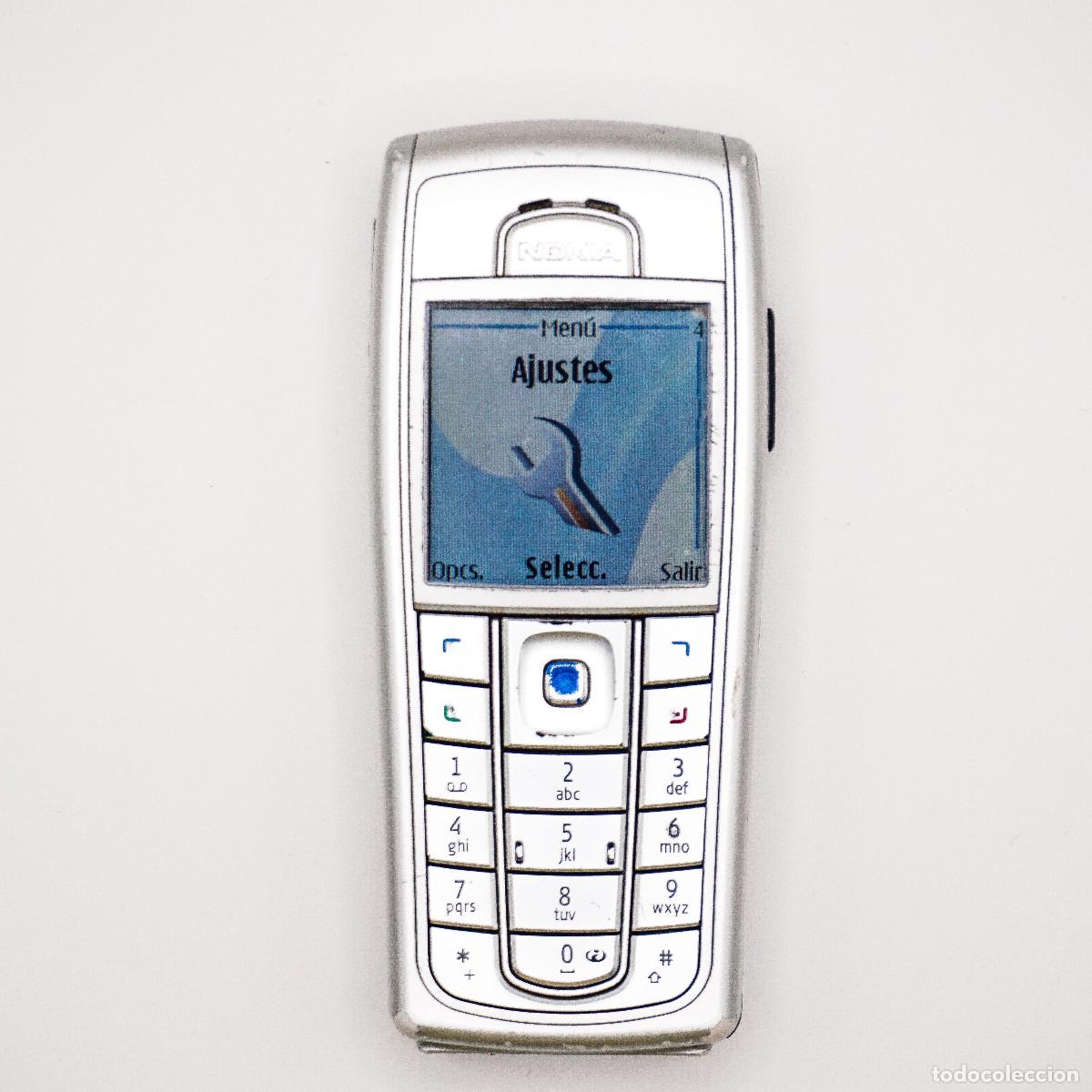 Segunda mano: Tel&eacute;fono Nokia 6230i Plata - Foto 2