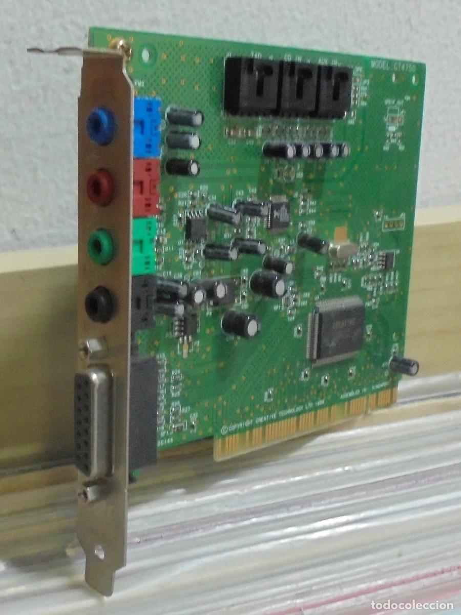 Segunda mano: Tarjeta de sonido. Creative Labs CT4750. PCI 128 - Foto 1