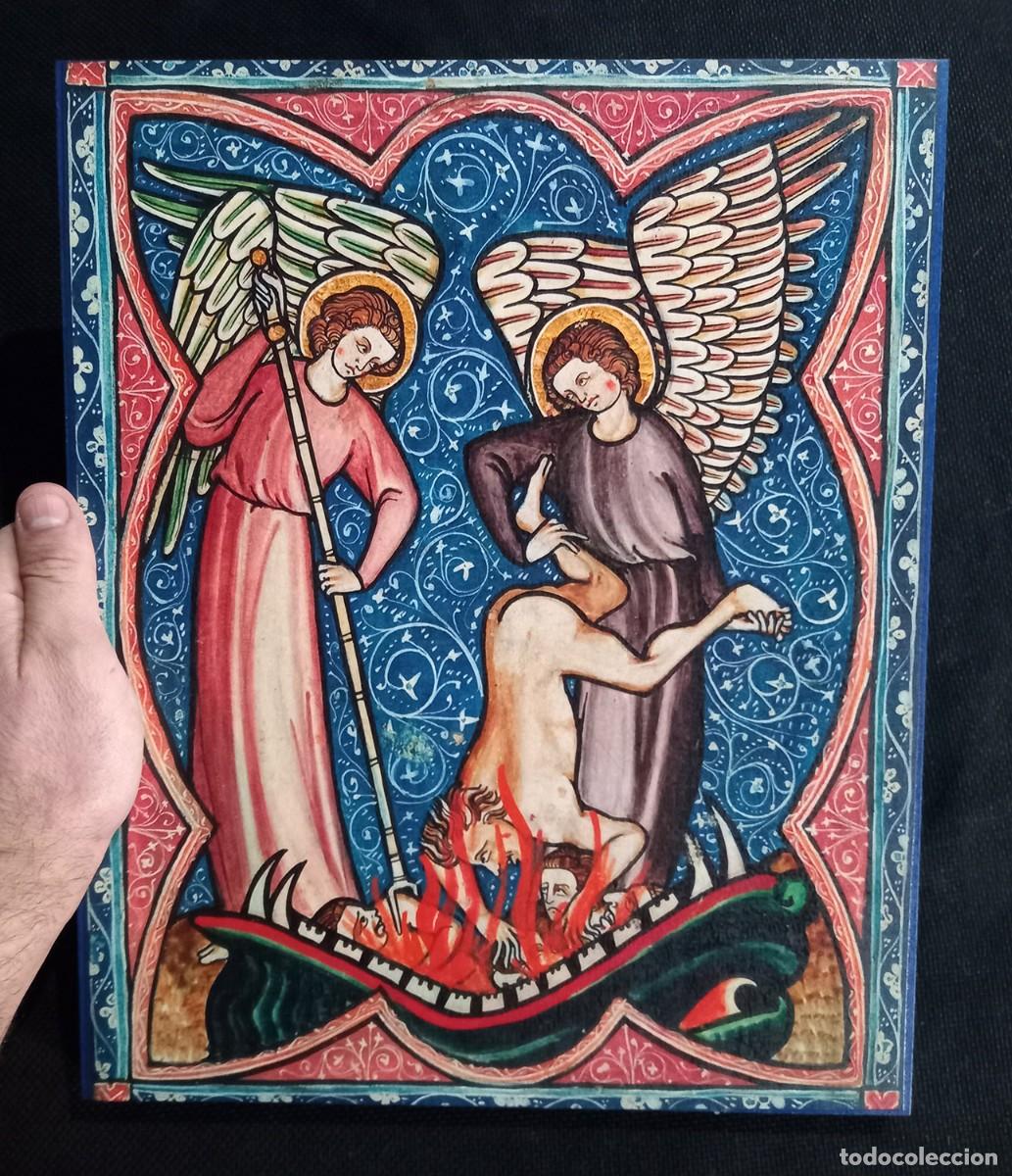 Segunda mano: Cuadro &aacute;ngeles medievales - Foto 4