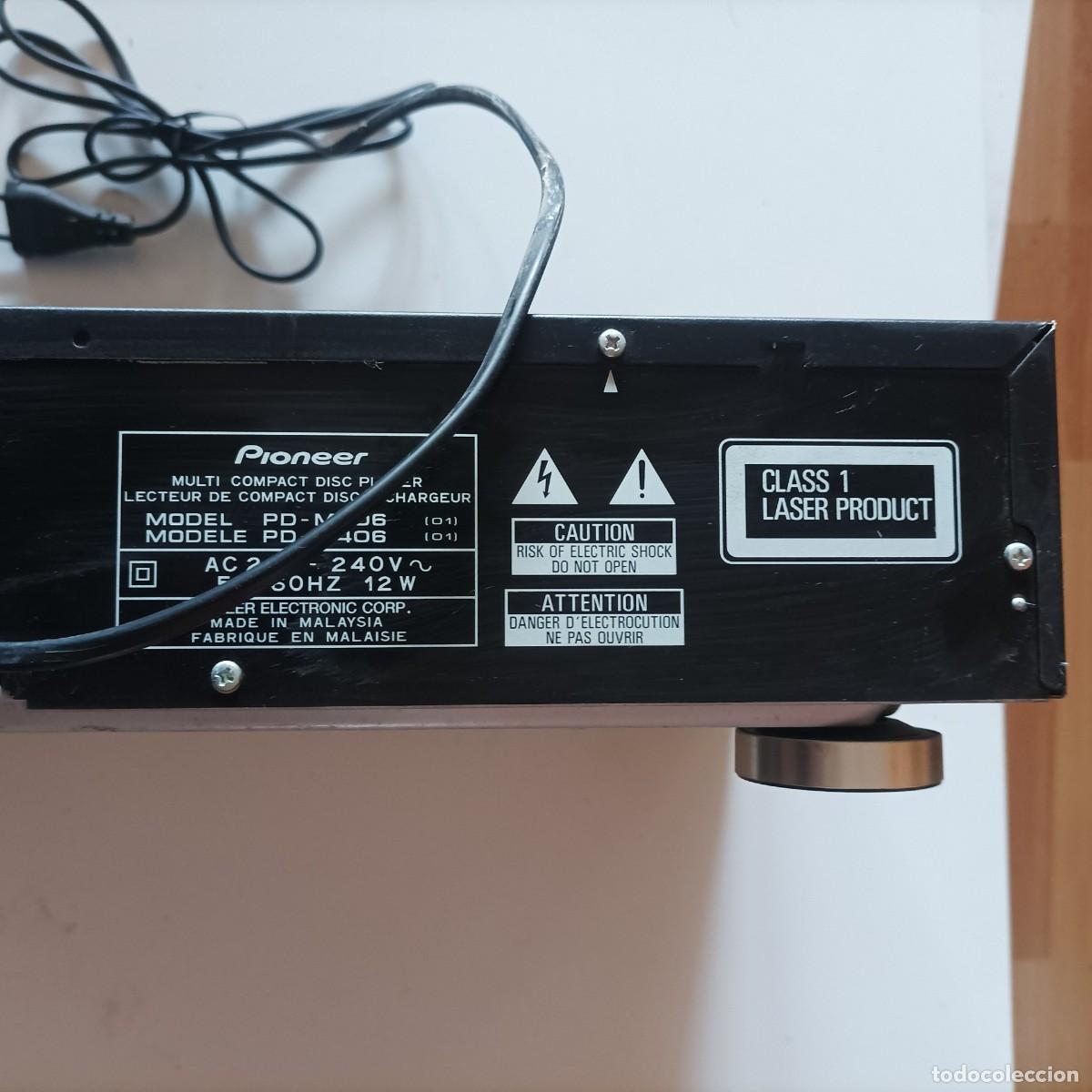 Segunda mano: Pioneer PD-M406 6-Disc CD Changer . BUEN ESTADO . FUNCIONA - Foto 5