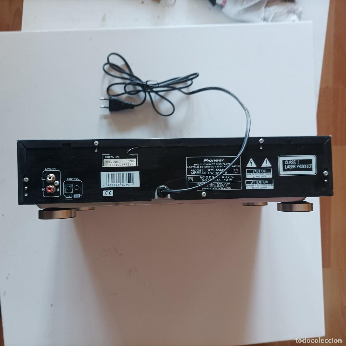 Segunda mano: Pioneer PD-M406 6-Disc CD Changer . BUEN ESTADO . FUNCIONA - Foto 6