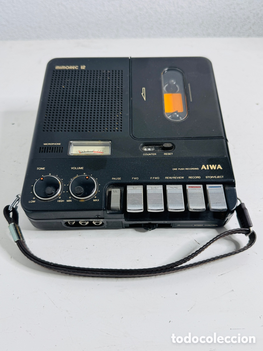 Segunda mano: Aiwa Mimorec 12 TP-12 Vintage Variable Speed Control Tape Recorder - NEEDS BELT - Foto 2