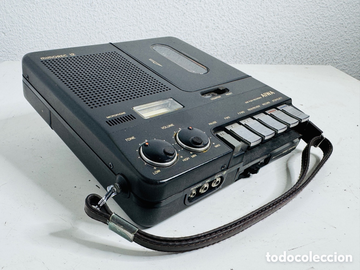Segunda mano: Aiwa Mimorec 12 TP-12 Vintage Variable Speed Control Tape Recorder - NEEDS BELT - Foto 5