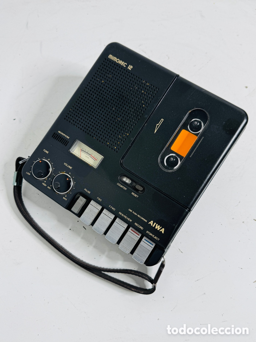 Segunda mano: Aiwa Mimorec 12 TP-12 Vintage Variable Speed Control Tape Recorder - NEEDS BELT - Foto 7
