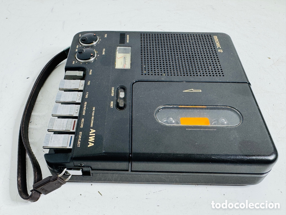 Segunda mano: Aiwa Mimorec 12 TP-12 Vintage Variable Speed Control Tape Recorder - NEEDS BELT - Foto 11