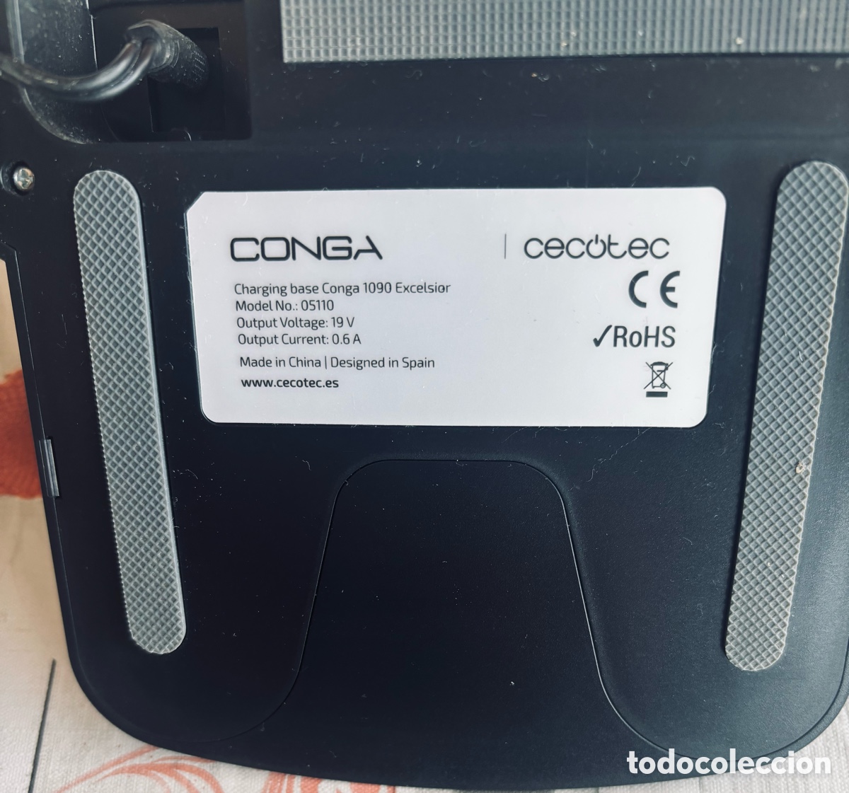 Segunda mano: Base de carga original Conga 1090 Excelsior &ndash; Cecotec - Foto 2