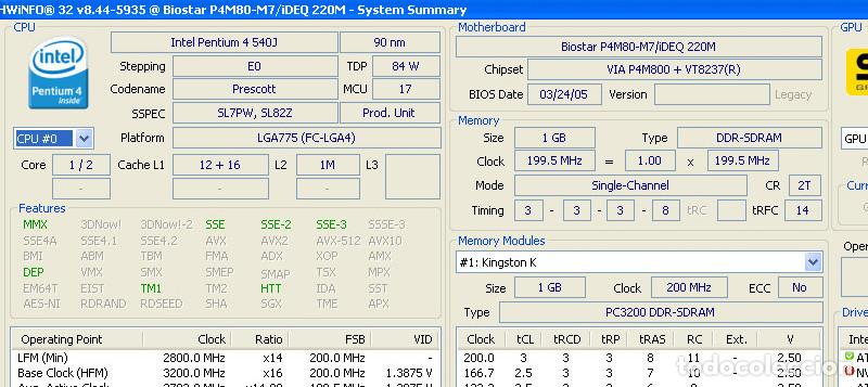 Segunda mano: Ordenador Biostar Ideq 220M - Foto 9