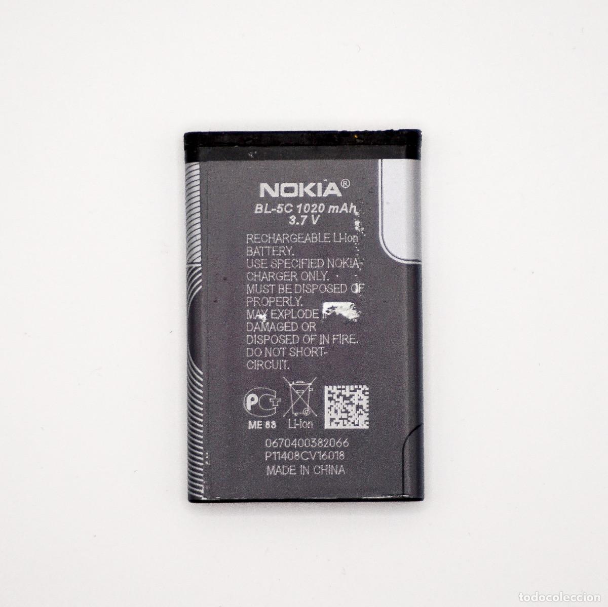 Segunda mano: Bater&iacute;a Nokia BL-5C Original - Foto 2