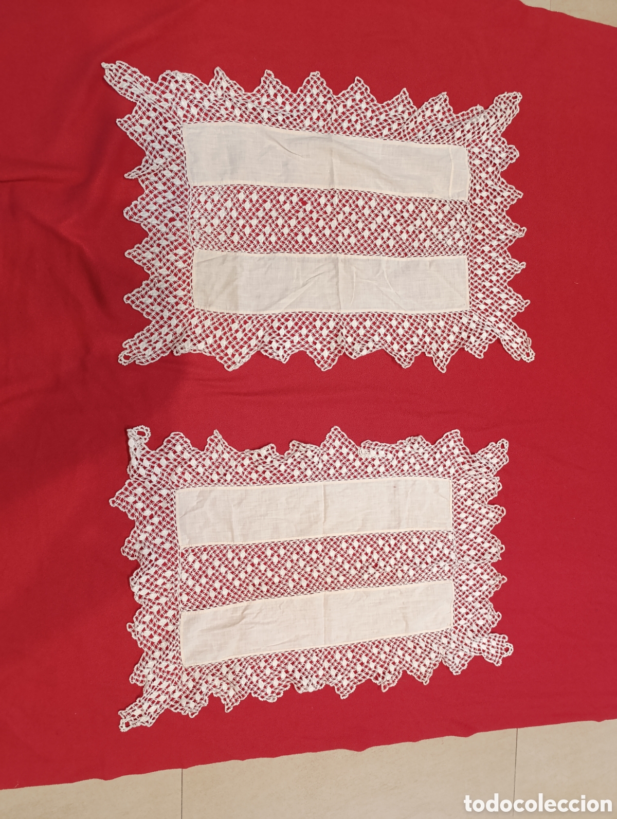 Segunda mano: Conjunto pa&ntilde;os vintage - Foto 1
