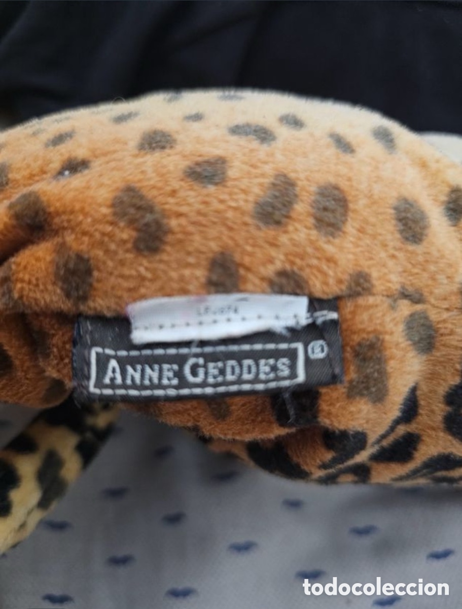 Segunda mano: Mu&ntilde;eco, beb&eacute; leopardo Anne Geddes - Foto 4