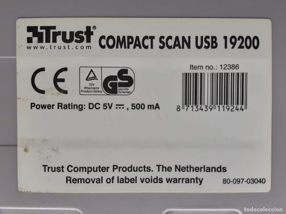 Segunda mano: Escaner TRUST Compact Scan USB 19200 - Foto 5