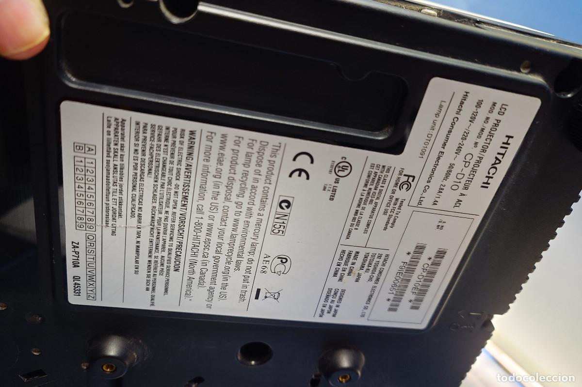 Segunda mano: Proyector Hitachi CD-D10 - Foto 11