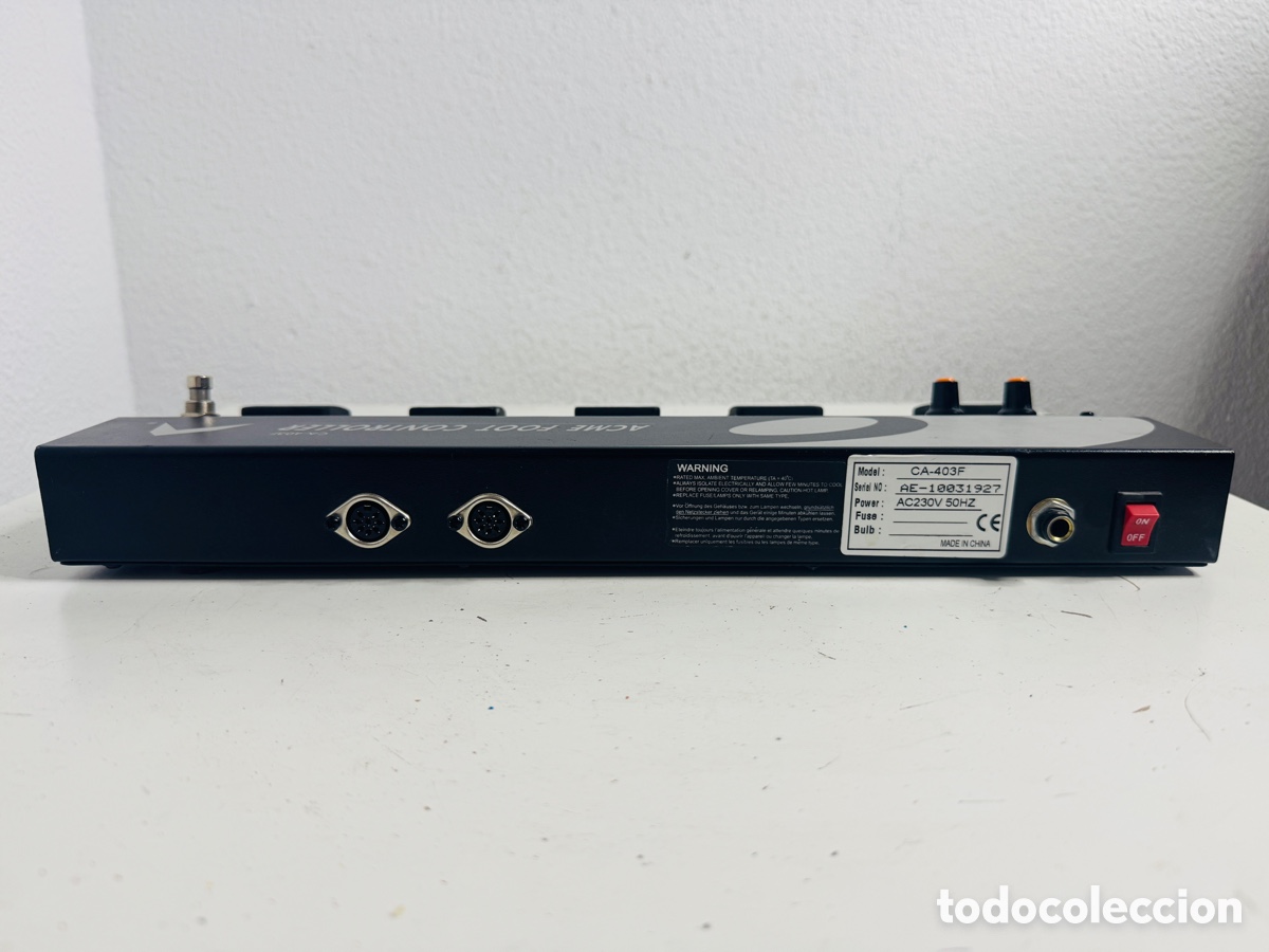 Segunda mano: Acme CA-403F Foot Controller - Foto 9