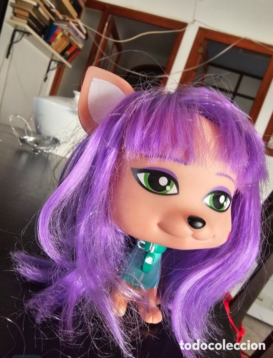 Segunda mano: Juguete perrito de pelo largo - Foto 1
