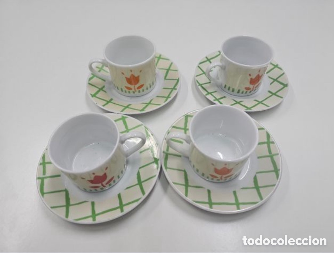 Segunda mano: Juego de cuatro tazas para caf&eacute; de la revista pronto - Foto 5