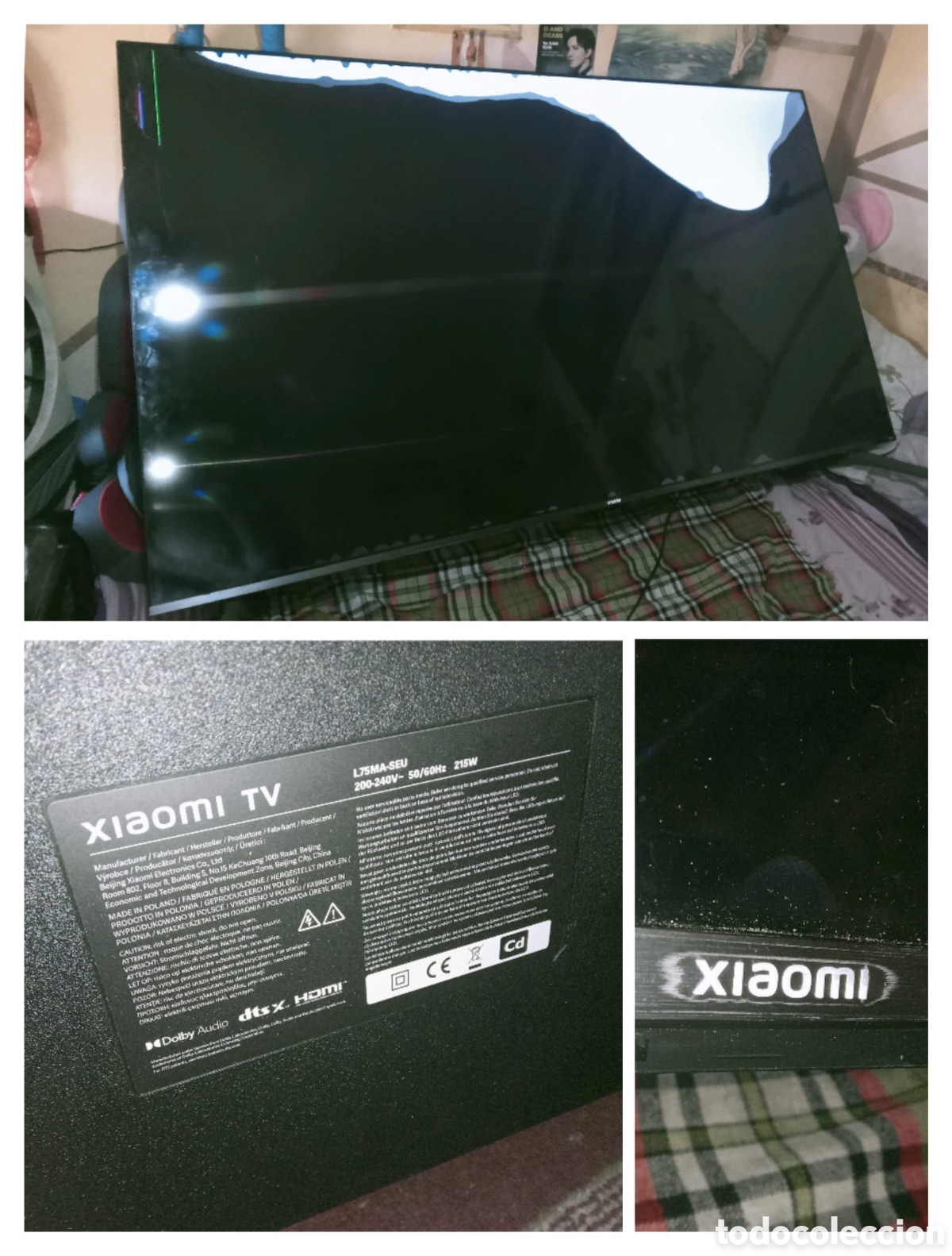 Segunda Mano: Despiece TV Xiaomi L75MA-SEU &rdquo;LEER&rdquo;