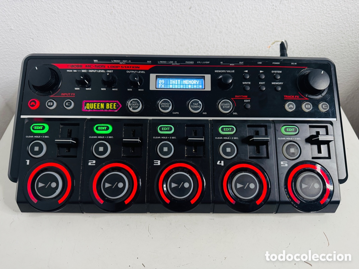 Segunda Mano: Boss RC-505 Tabletop Loop Station 2018 w/Adapter Working