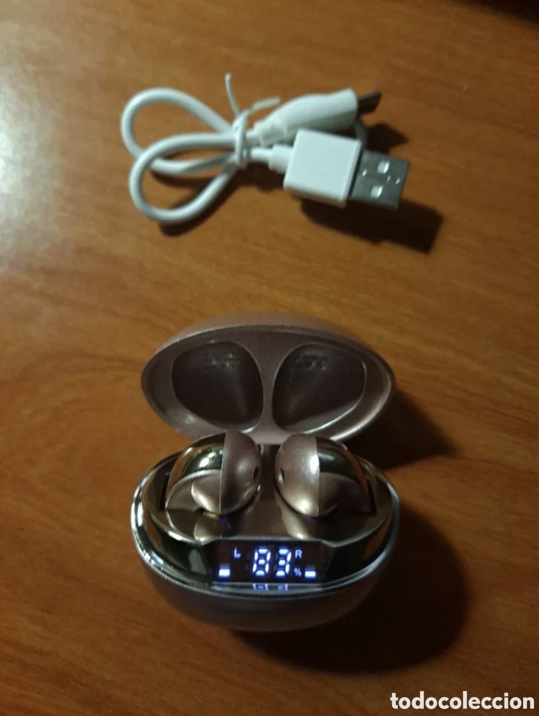 Segunda Mano: Auriculares inal&aacute;mbricos Rosa Dorado