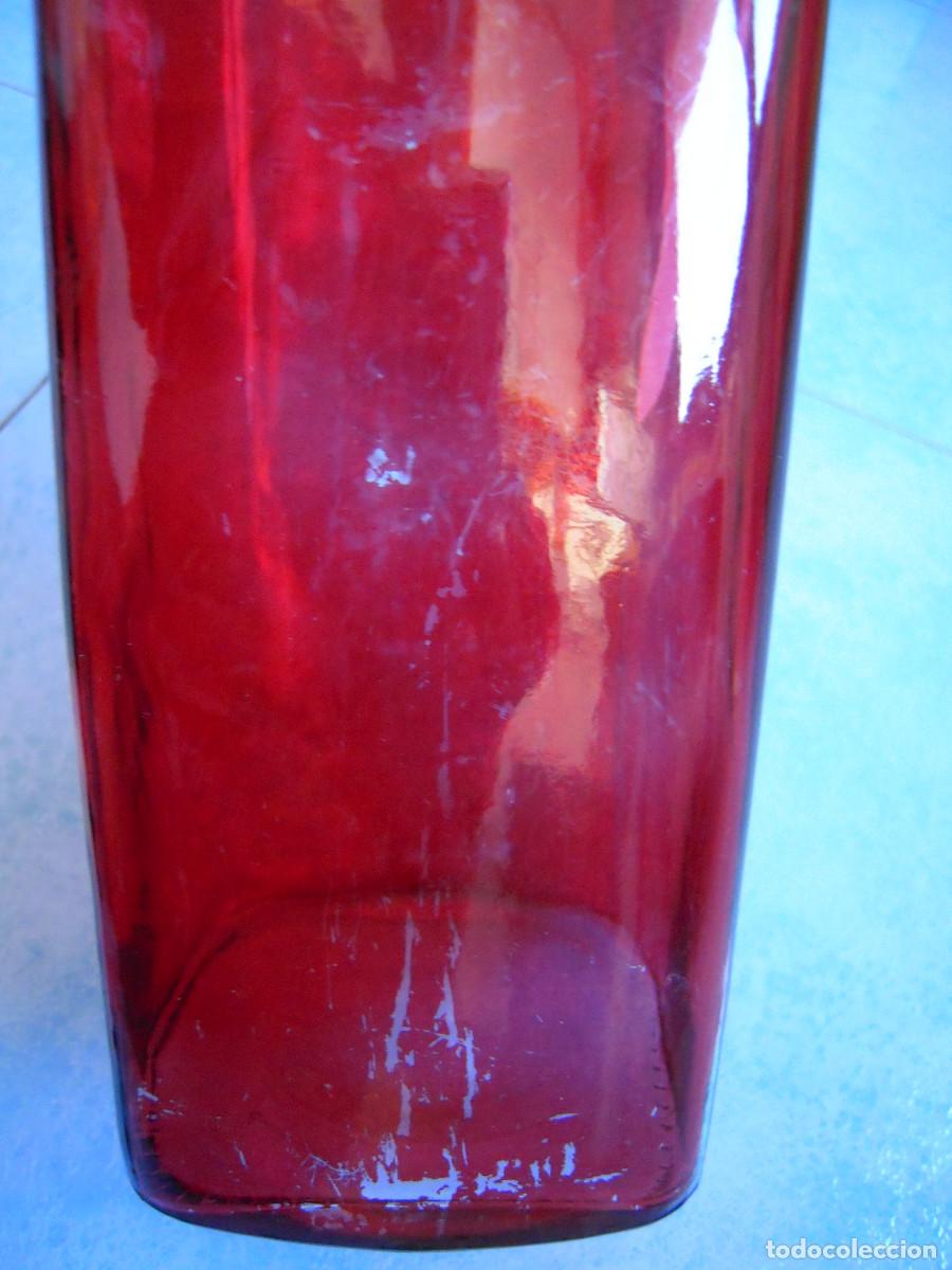 Segunda mano: Botella de vidrio rellenable roja - Foto 6