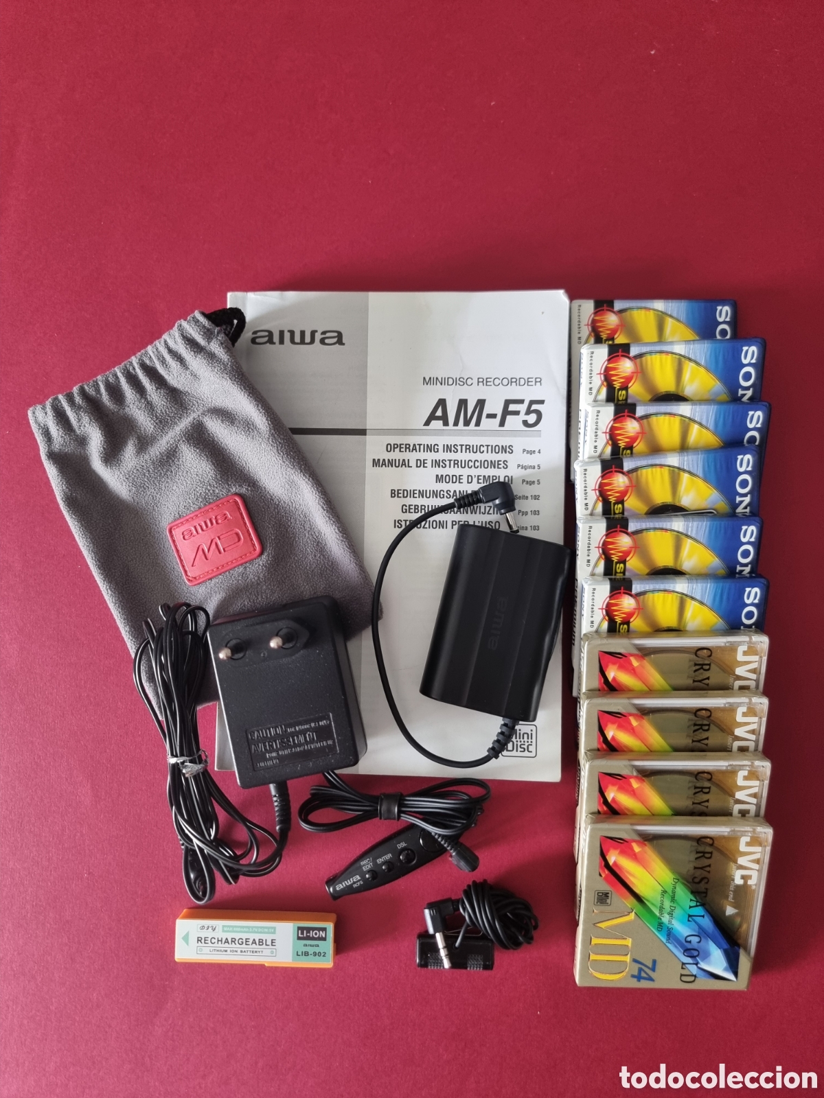 Segunda Mano: Aiwa AM-F5 MiniDisc Recorder