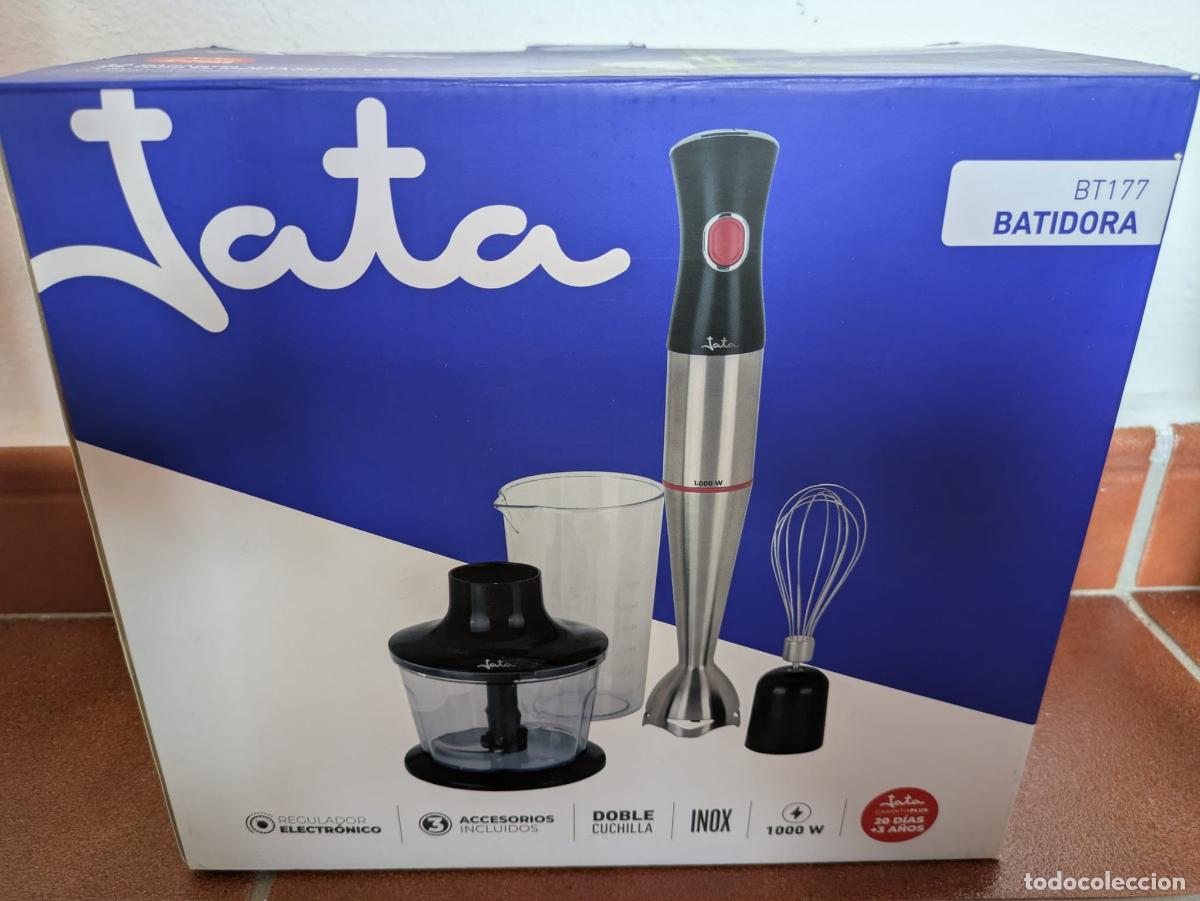 Segunda Mano: Batidora Brazo Jata BT177. Doble Cuchilla. Inox. Regulador electr&oacute;nico. 1000W.