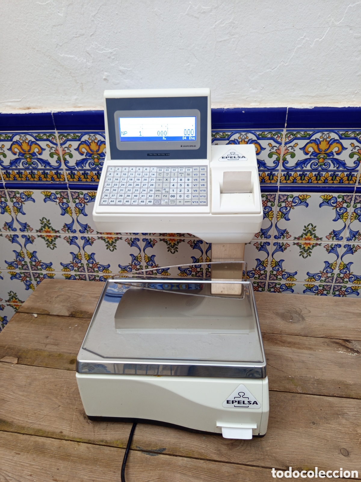 Segunda Mano: Bascula digital con impresi&oacute;n epelsa