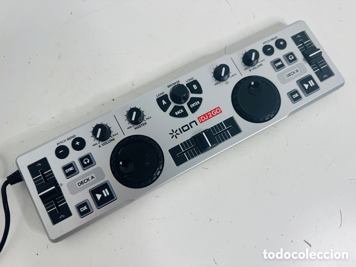 Segunda mano: controlador DJ port&aacute;til ION iDJ2GO - Foto 5