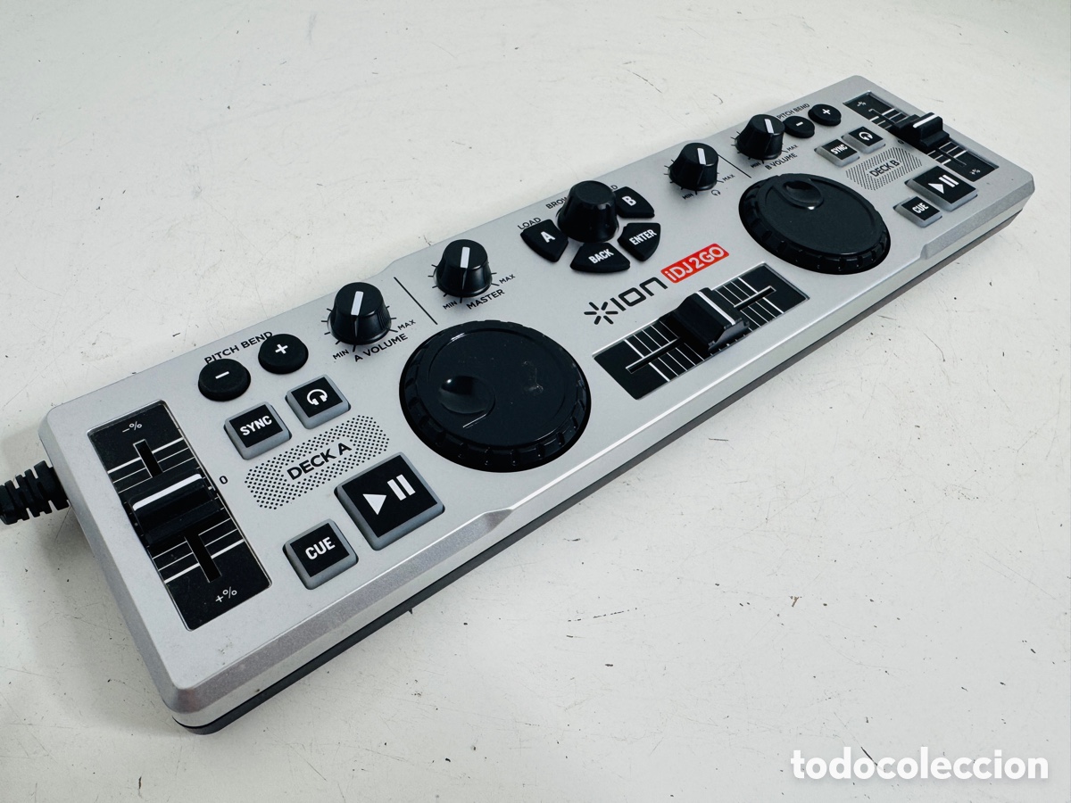 Segunda mano: controlador DJ port&aacute;til ION iDJ2GO - Foto 6