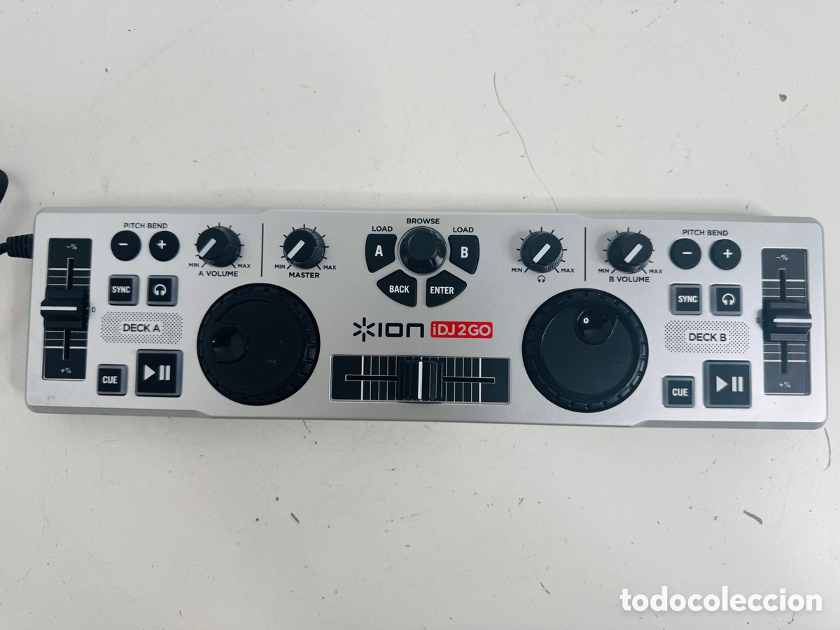 Segunda mano: controlador DJ port&aacute;til ION iDJ2GO - Foto 7
