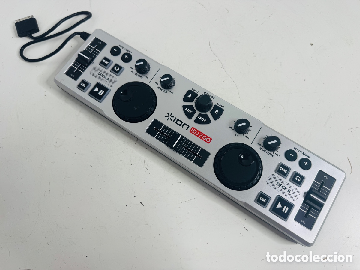Segunda mano: controlador DJ port&aacute;til ION iDJ2GO - Foto 8
