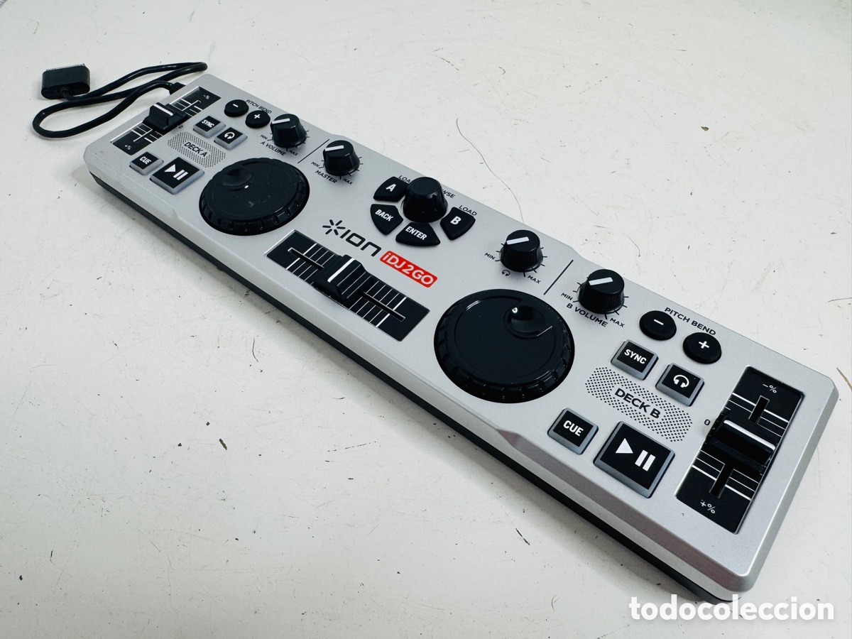 Segunda mano: controlador DJ port&aacute;til ION iDJ2GO - Foto 9