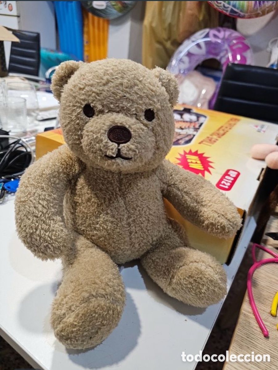 Segunda Mano: Oso de peluche gris usado