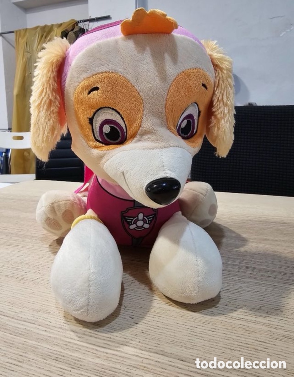 Segunda Mano: Mochila peluche, patrulla, canina