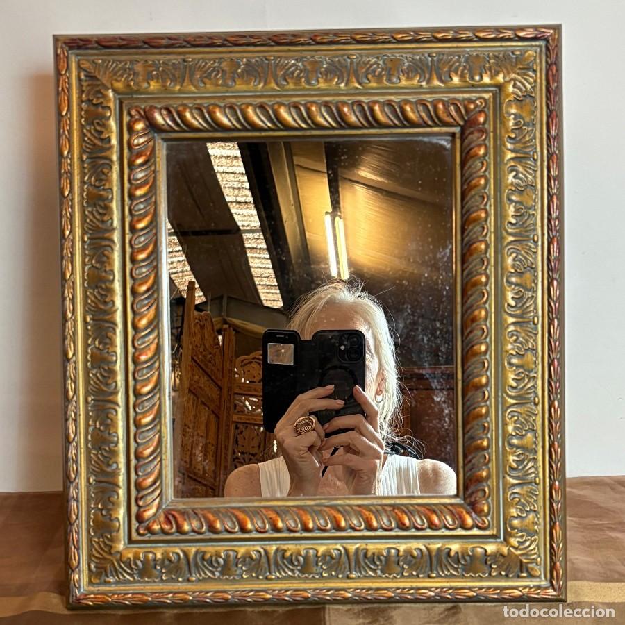 Segunda Mano: Espejo con Marco Dorado