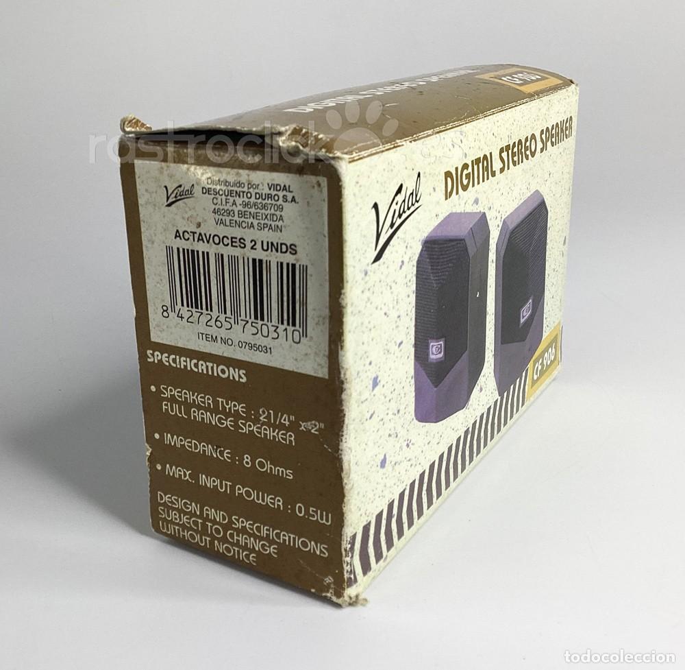 Segunda mano: Altavoces Digital Stereo Speaker &ndash; Vidal CF 906 - Foto 5