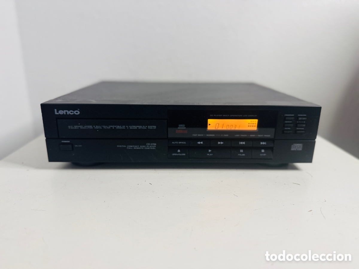 Segunda Mano: Lenco CD 3709 Compact Disc Player Funciona