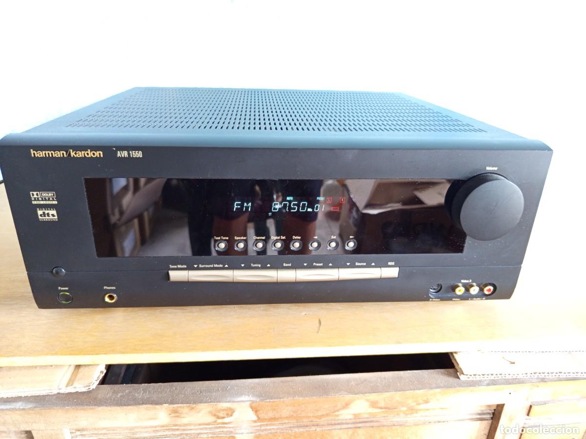 Segunda mano: Receptor AV Harman Kardon AVR 1550 Negro - Foto 13