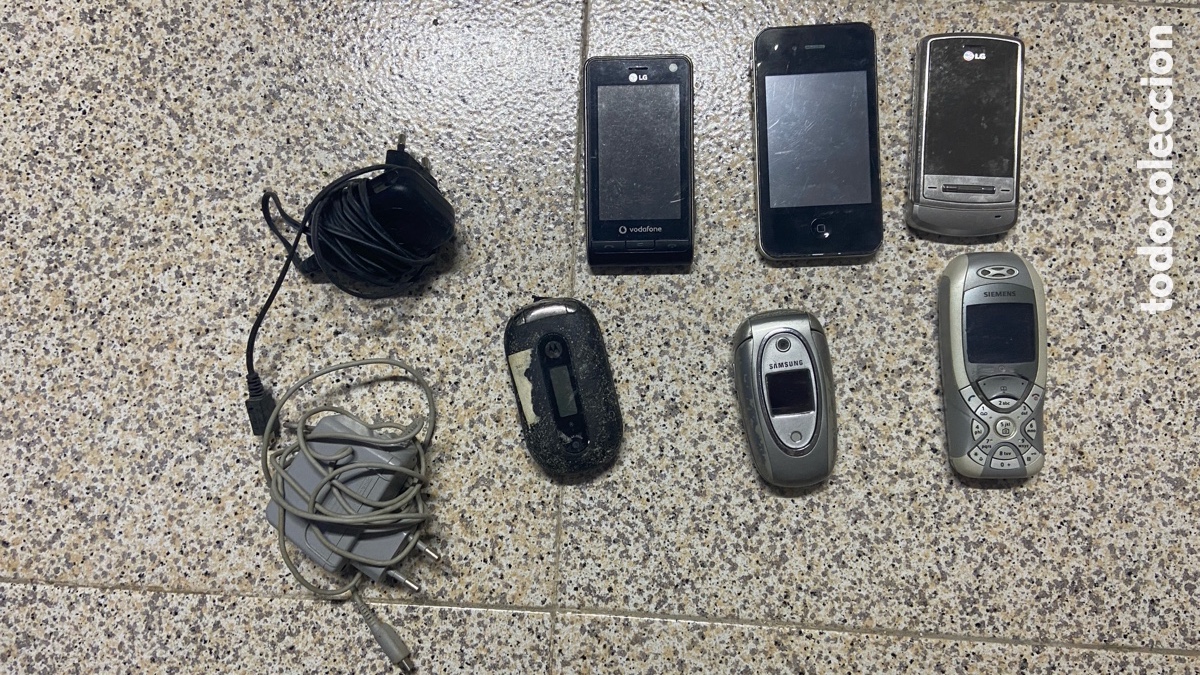 Segunda Mano: Lote m&oacute;viles antiguos