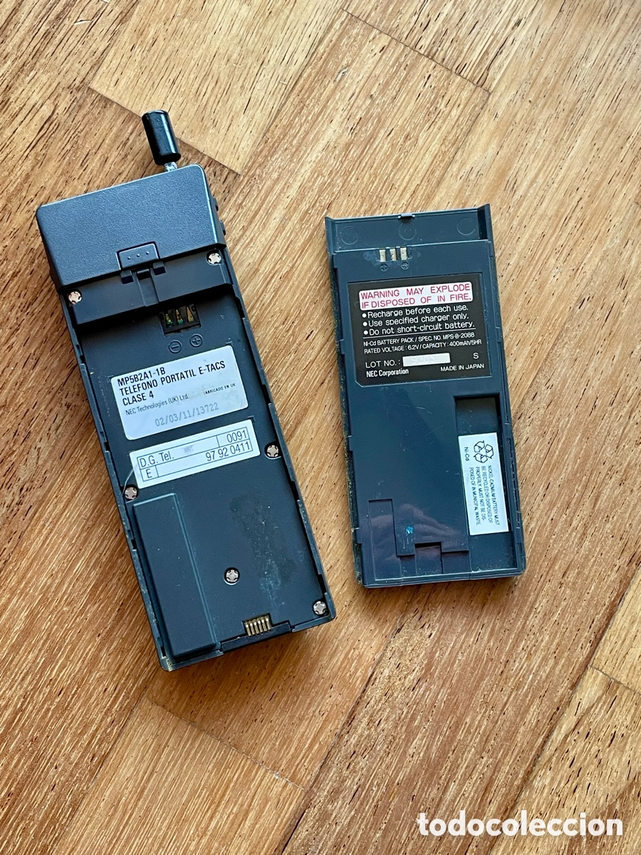 Segunda mano: Tel&eacute;fono port&aacute;til NEC MP5B2A1-1B - Foto 3