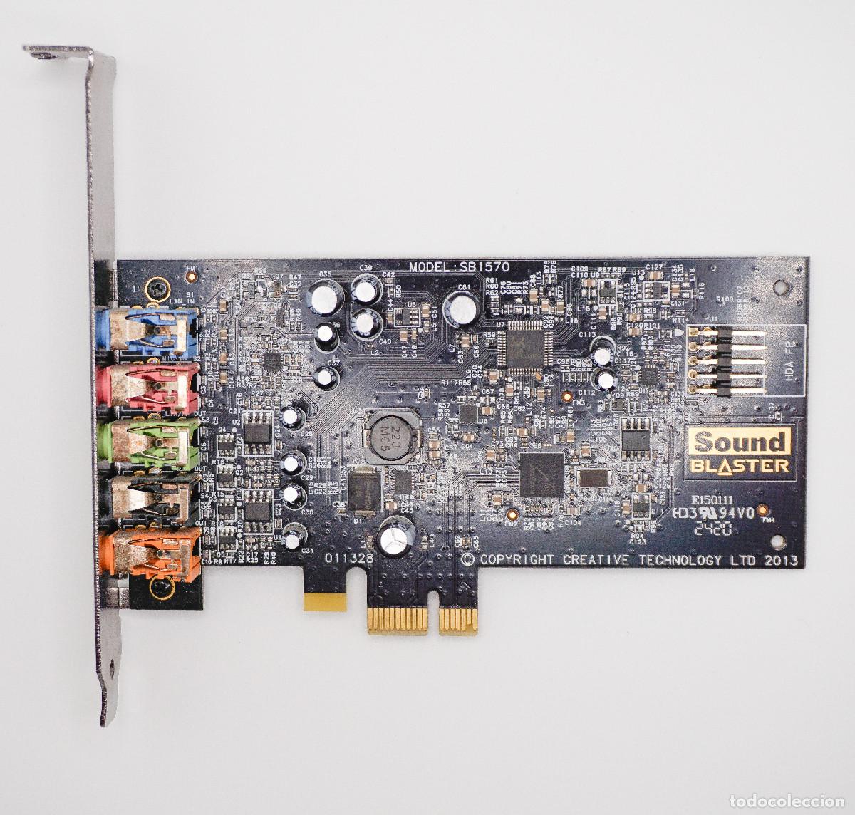 Segunda mano: Creative Sound Blaster SB1570 Tarjeta Sonido - Foto 1