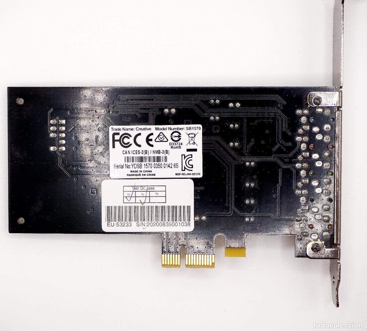 Segunda mano: Creative Sound Blaster SB1570 Tarjeta Sonido - Foto 2