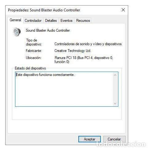 Segunda mano: Creative Sound Blaster SB1570 Tarjeta Sonido - Foto 5