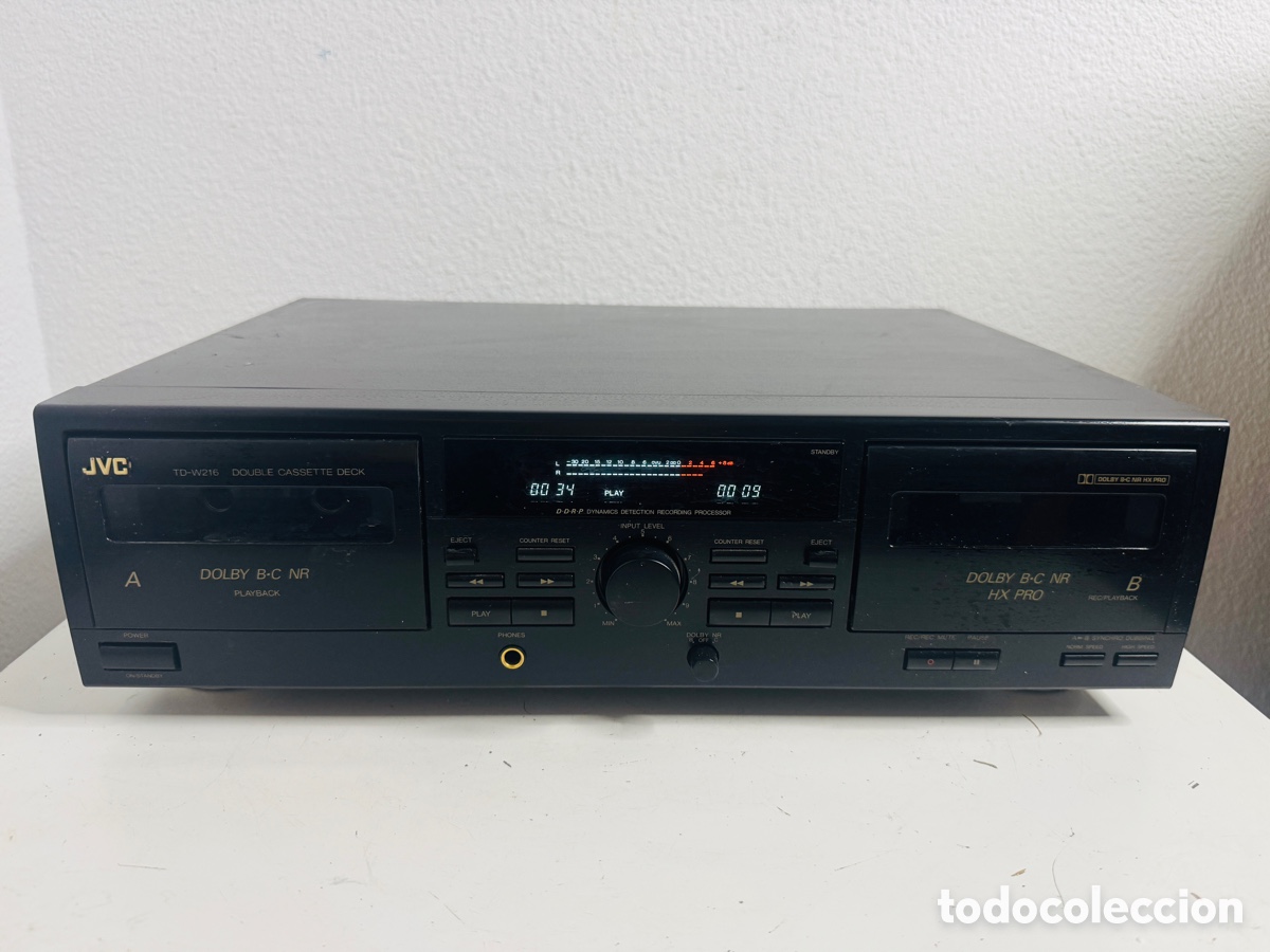Segunda Mano: JVC TD-W216 Double Stereo Cassette Deck Hifi Vintage Funciona