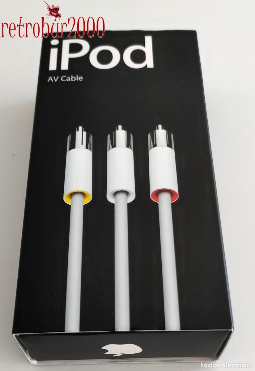 Segunda mano: Apple M9765G/B Cable AV iPod Audio Video Compuesto - Foto 1